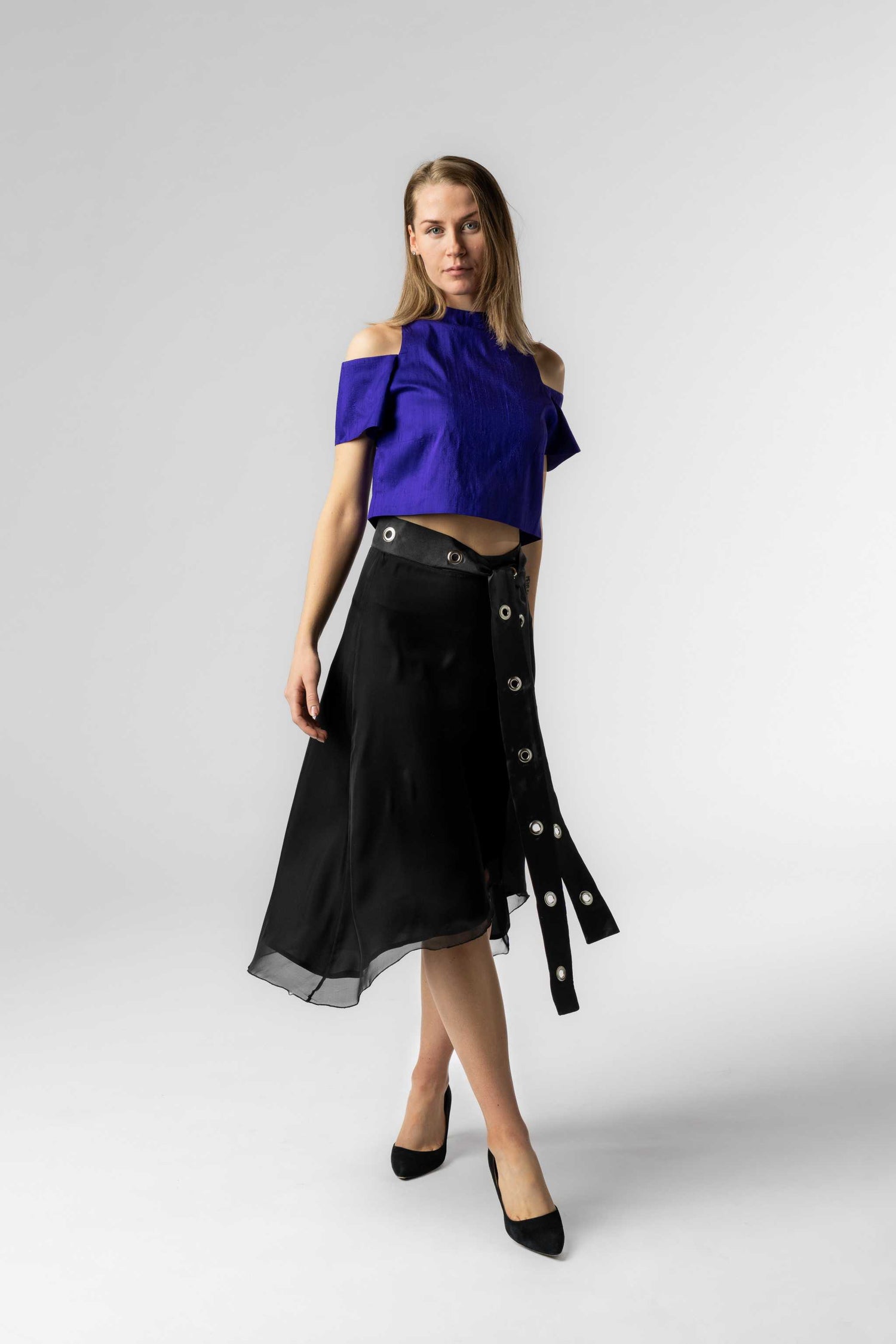 The Black Silk Skirt