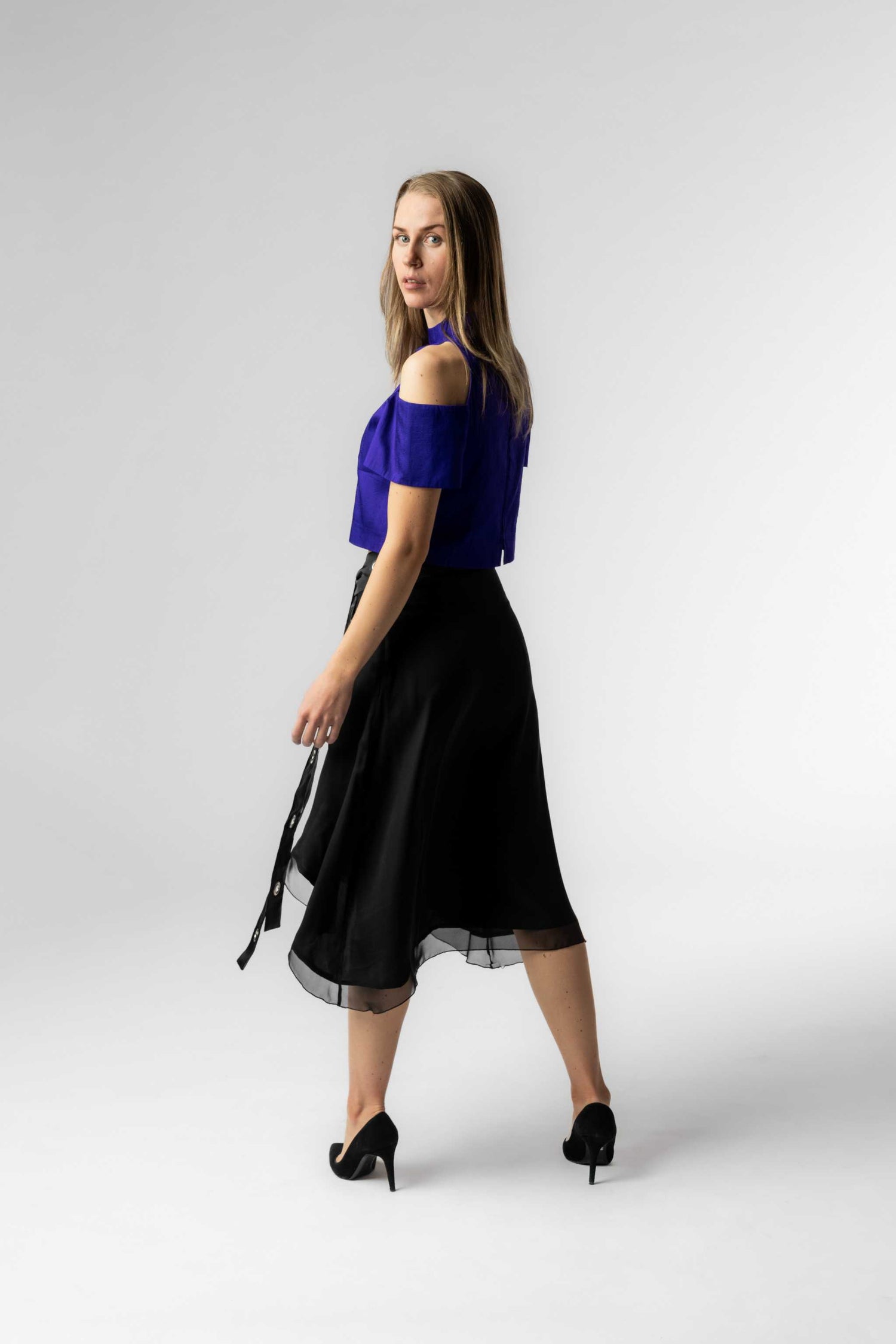 The Black Silk Skirt