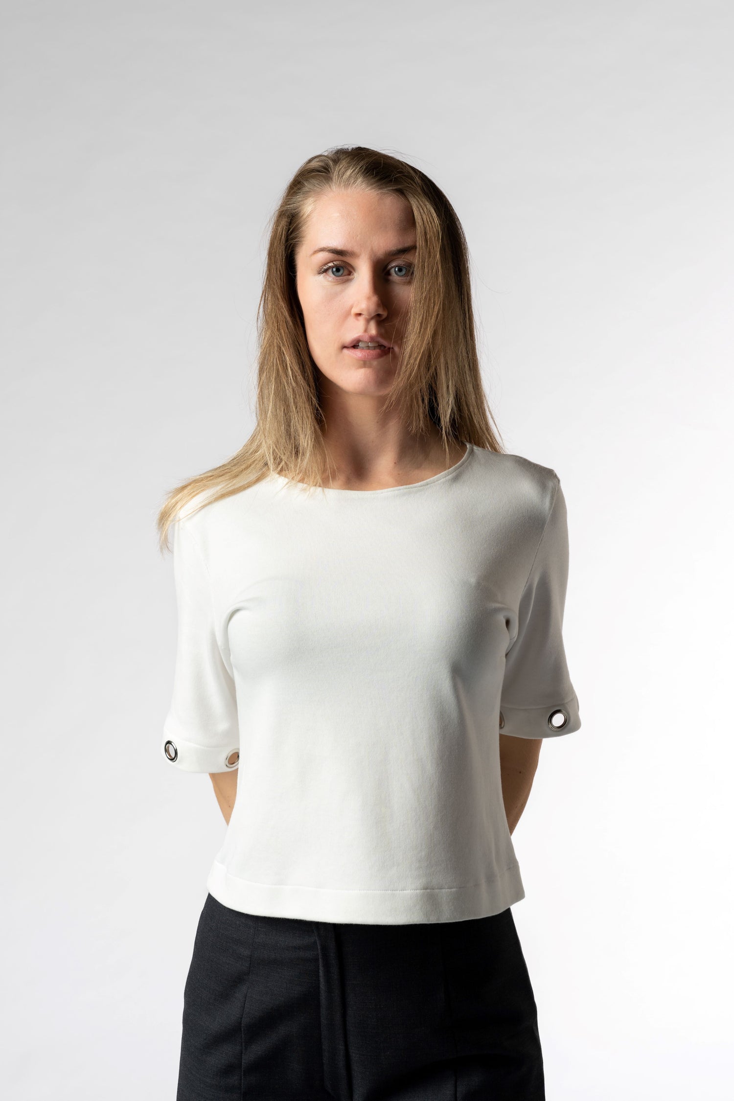 The White Eyelet T-shirt