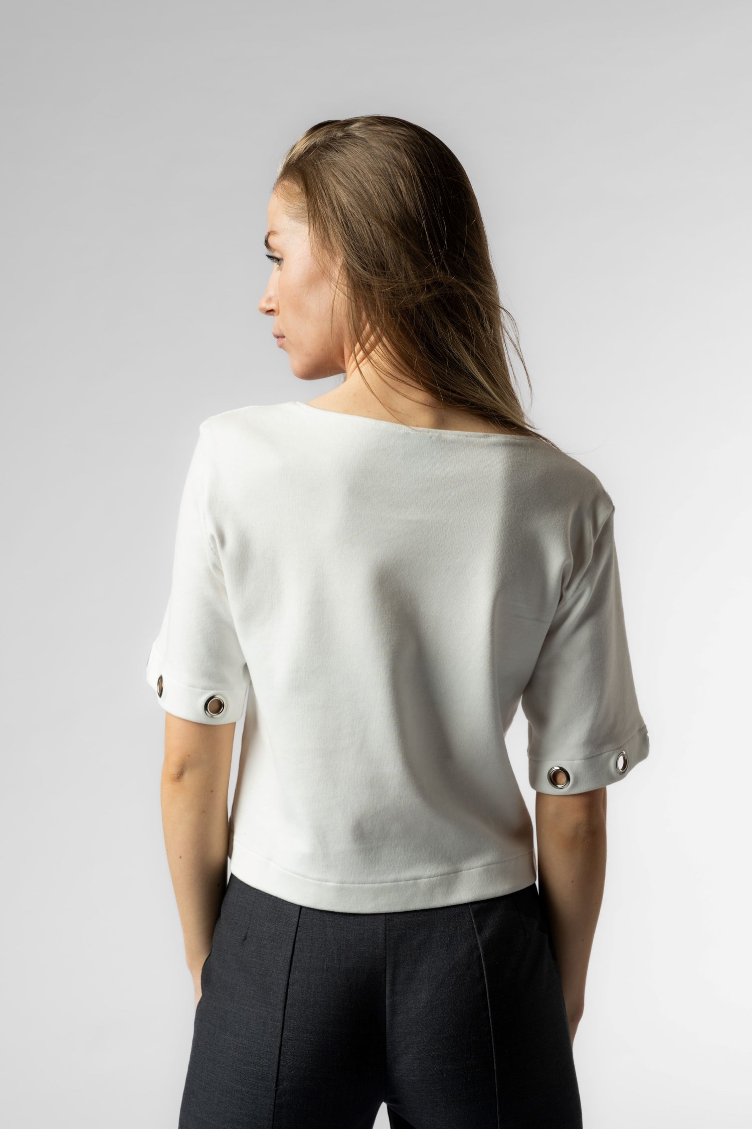 The White Eyelet T-shirt