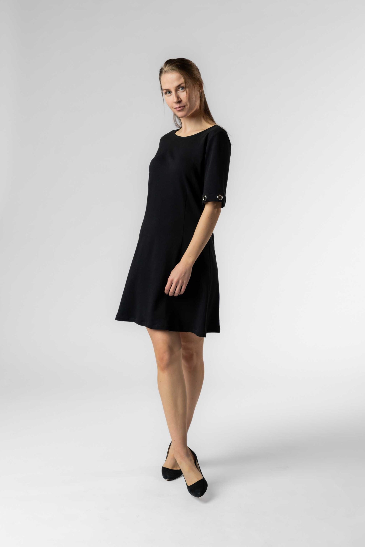 The Black Eyelet Dress