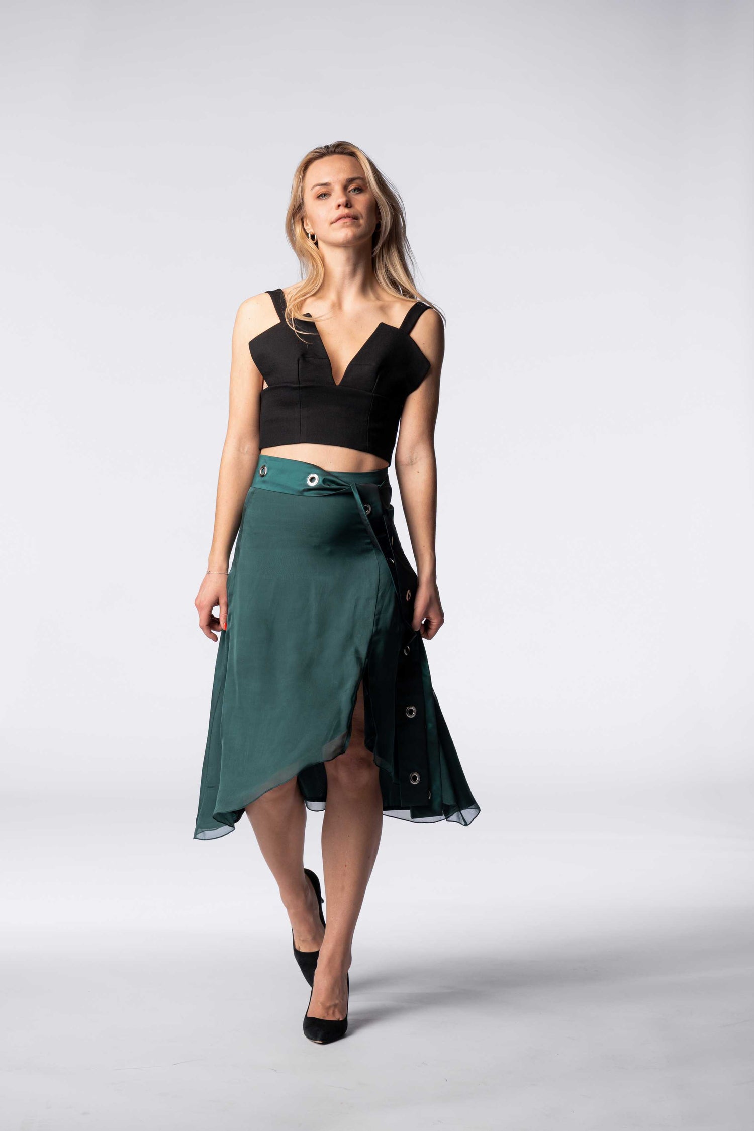 The Green Silk Skirt