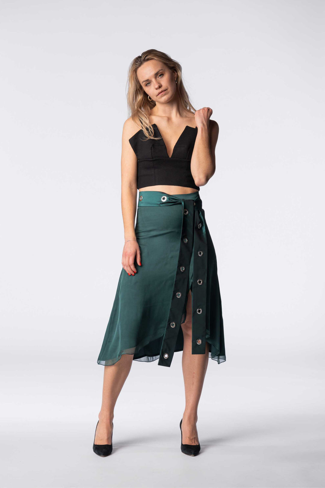 The Green Silk Skirt