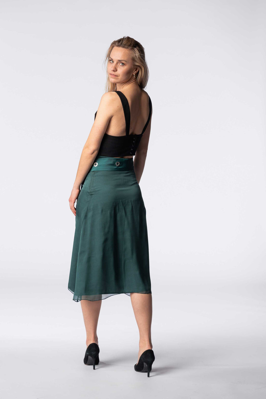 The Green Silk Skirt