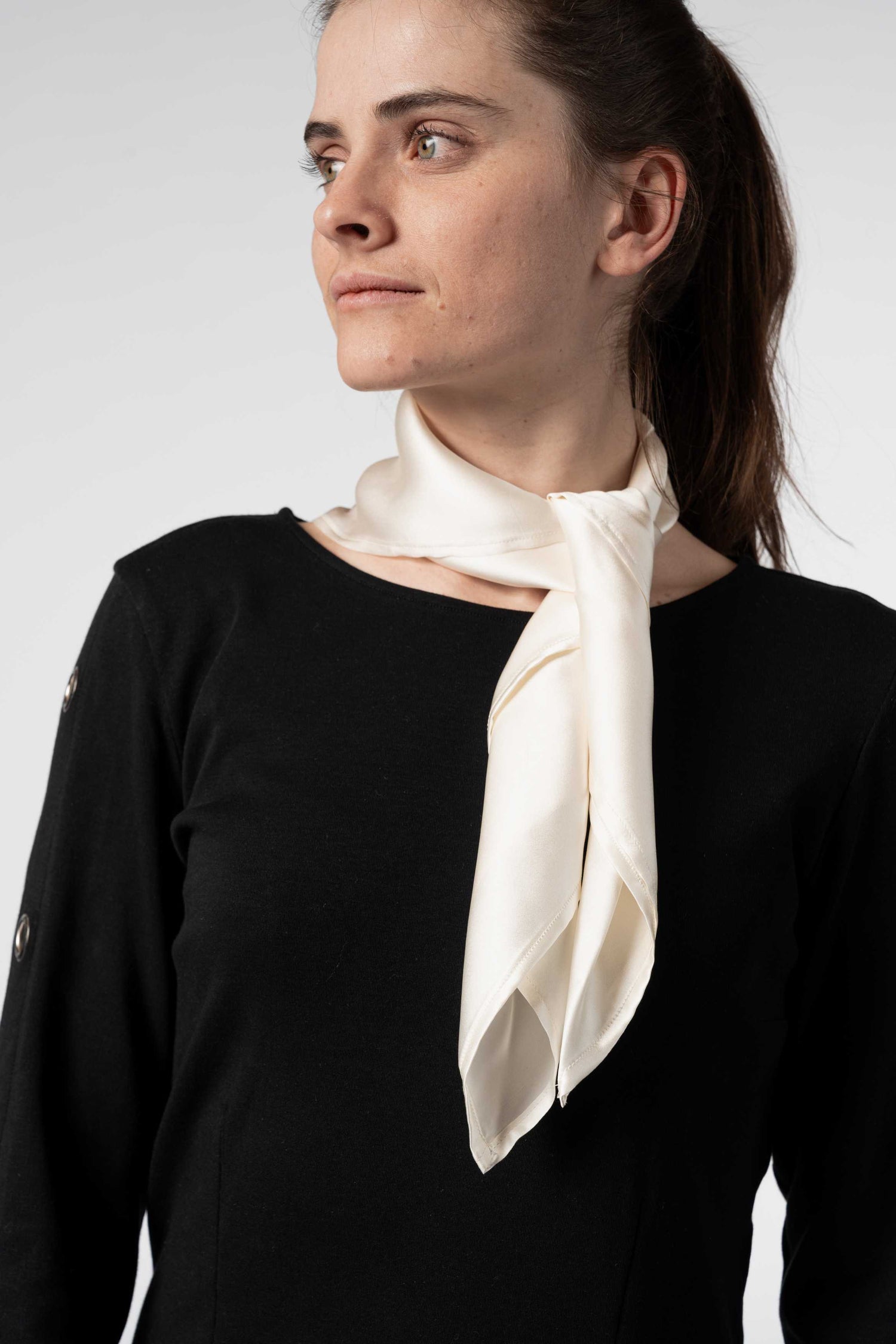 The White Silk Scarf